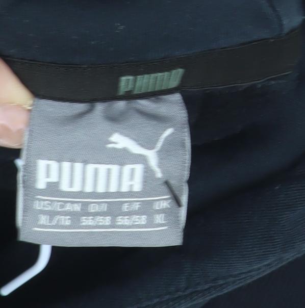 Puma Men's Black Pullover Hoodie XL