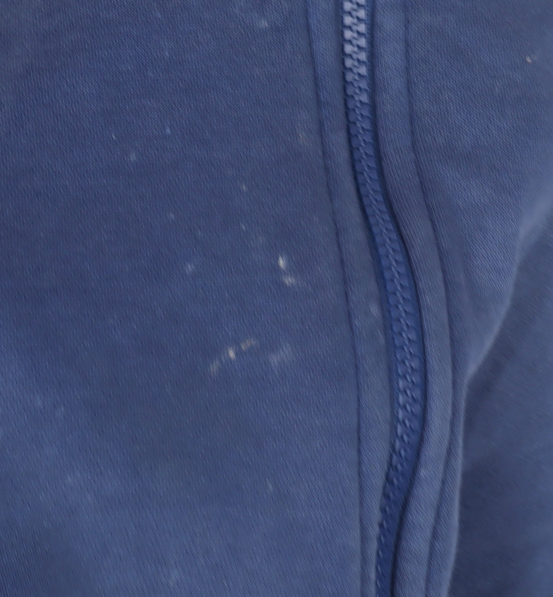 Brand and care label for adidas Men's Blue L Basic Jacket, size L, Casual Zip
