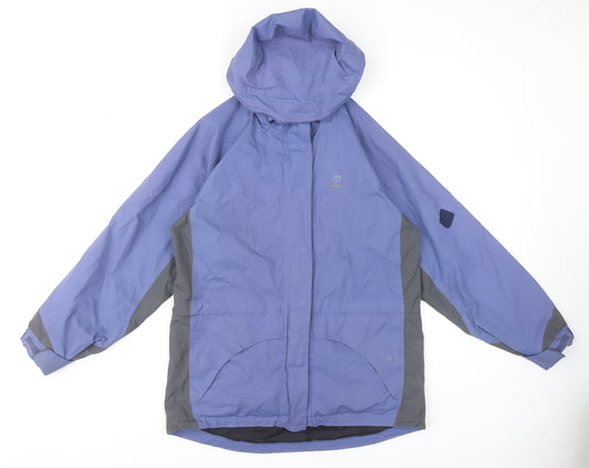 Craghoppers Women's Blue Waterproof Rain Coat Size 12