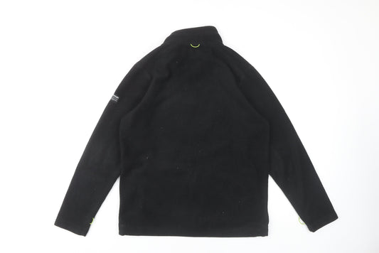 All Terrain Boys Black Fleece Jacket, Size 13, Winter Essential