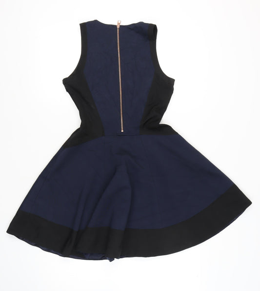 Ted Baker Women's Blue Fit & Flare Dress, Size 6