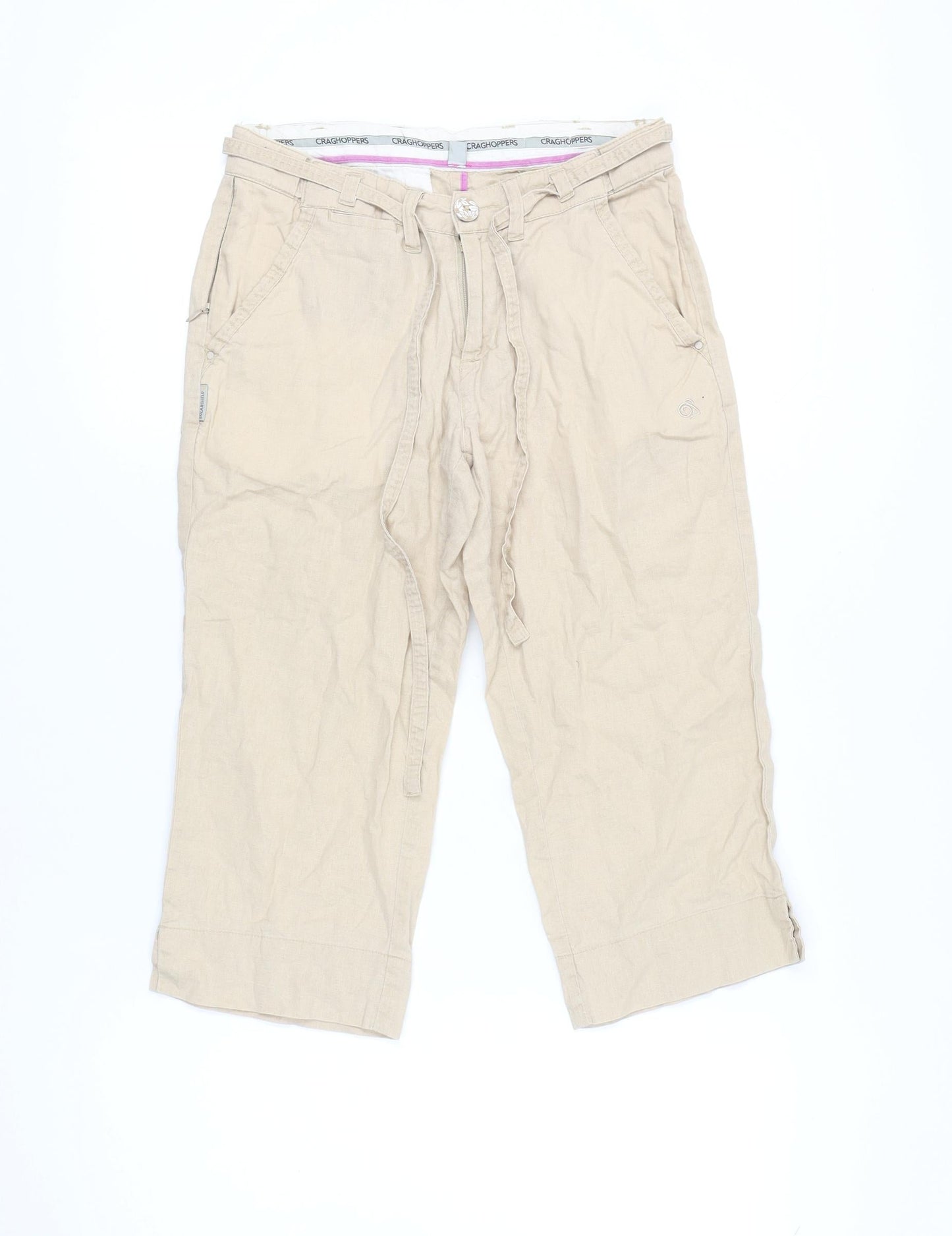 Craghoppers Women's Beige Capri Trousers Size 8