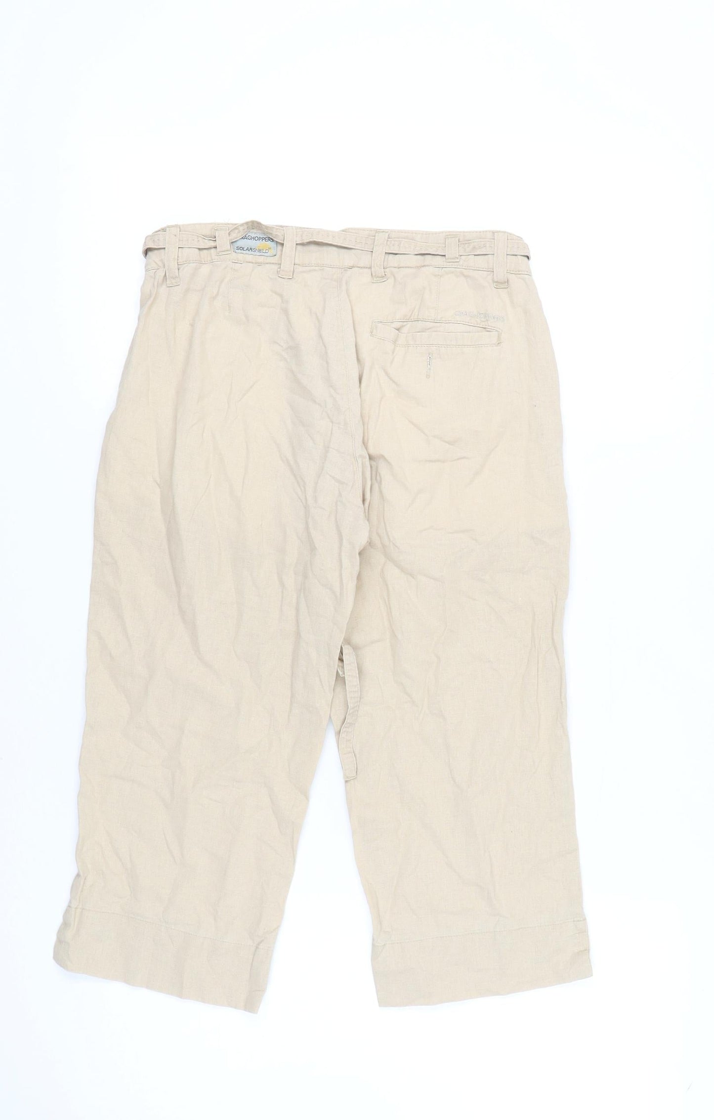 Craghoppers Women's Beige Capri Trousers Size 8