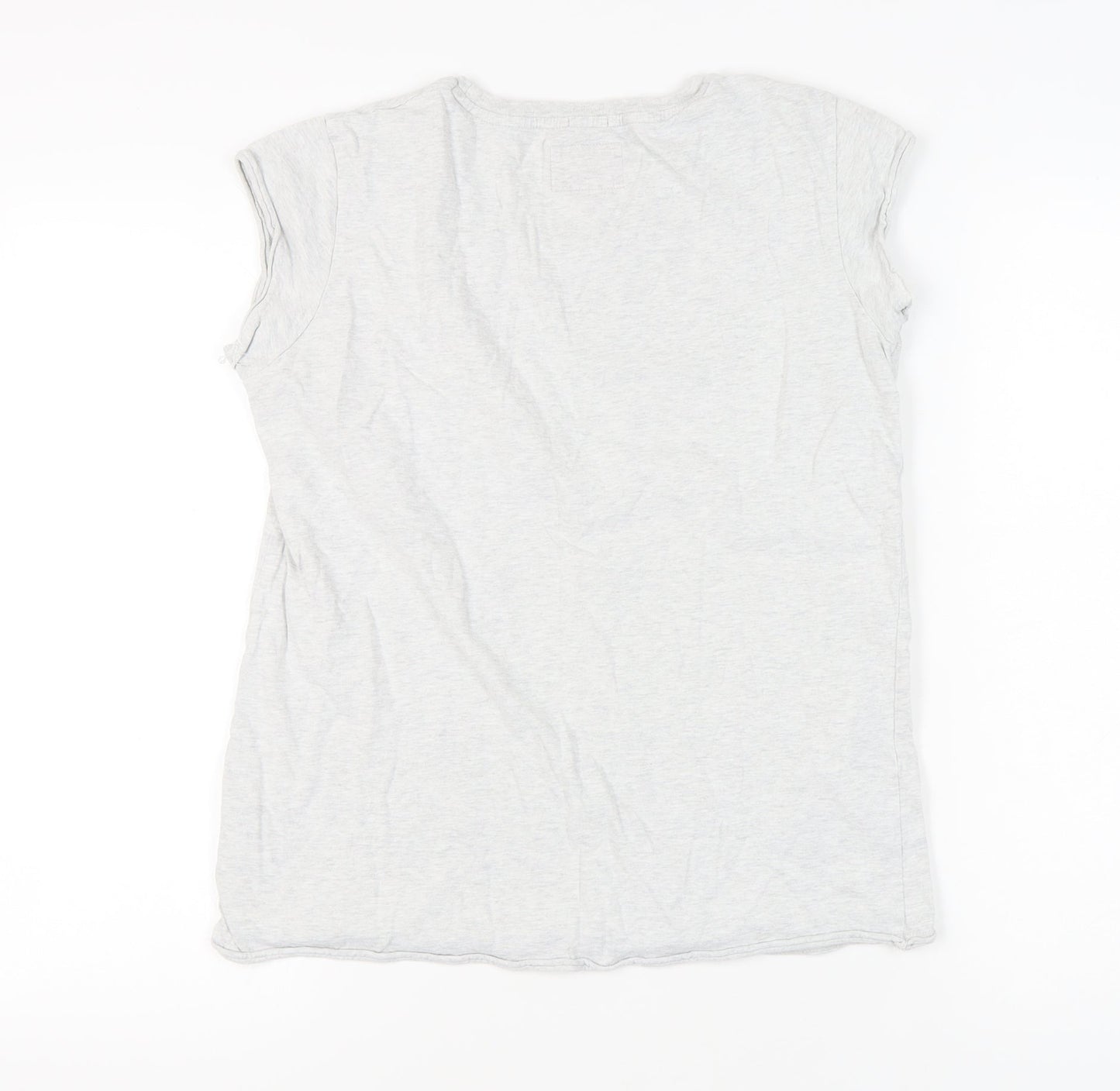 SuperDry Women's Grey Basic T-Shirt L