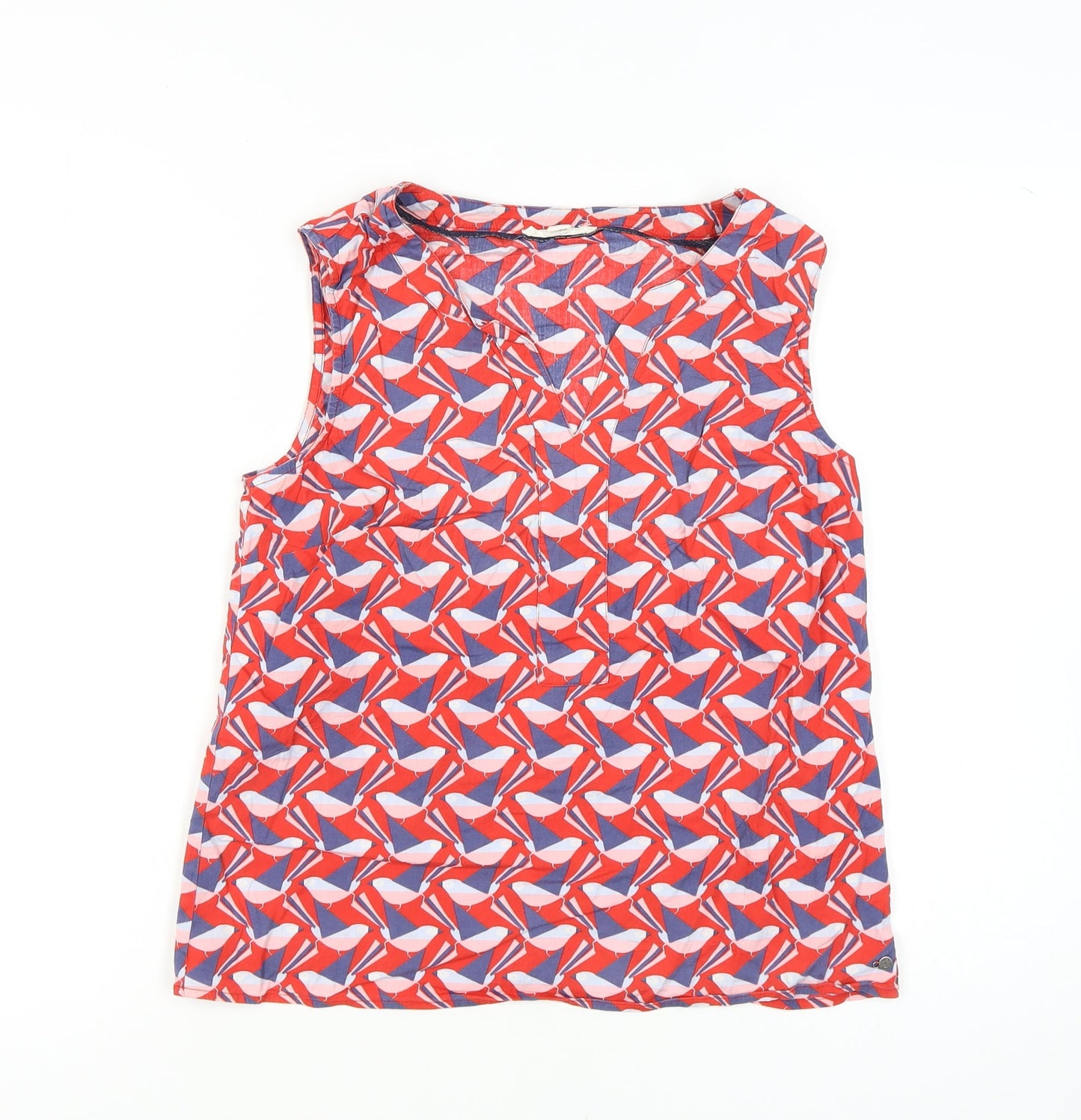 White Stuff Women's Multicoloured Tank Top, Size 10