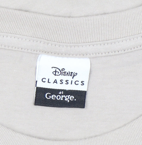 Disney Classics Beige Men's M T-Shirt Short Sleeve Peter Pan
