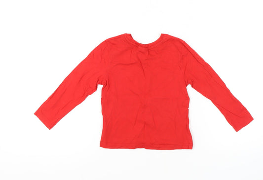 Marvel Boys Red Spider-Man Long Sleeve T-Shirt 4-5 Years