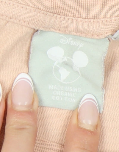 Disney Women’s Beige Mickey T-Shirt 2XL