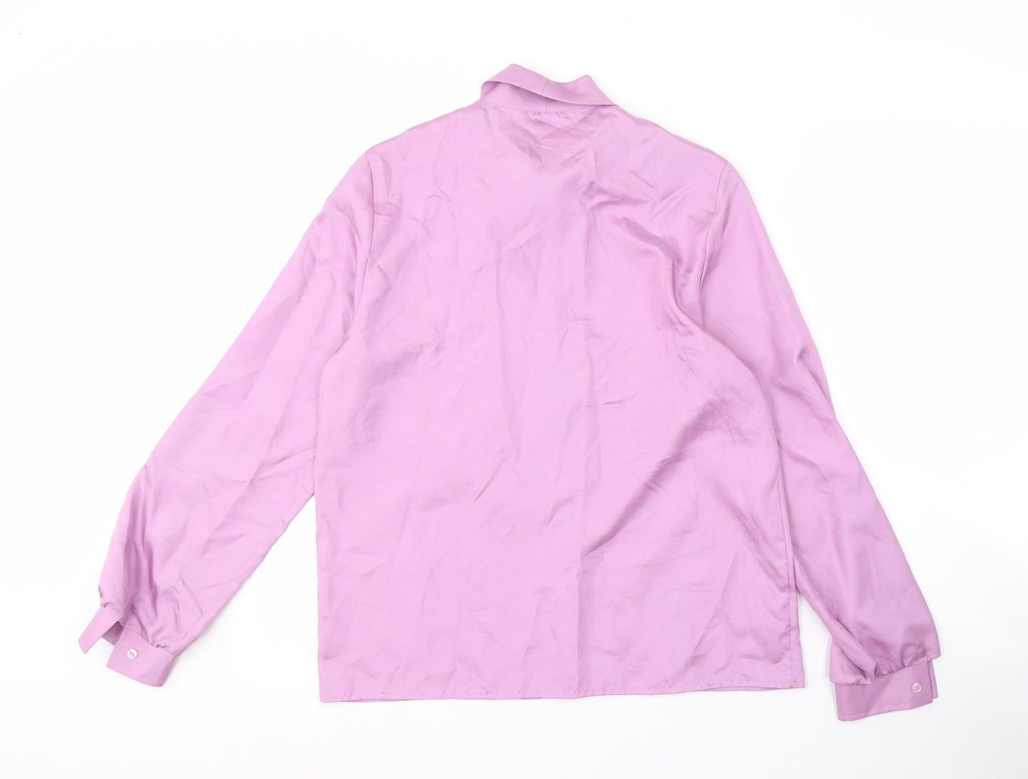 St Michael Women's Purple Blouse Size 12