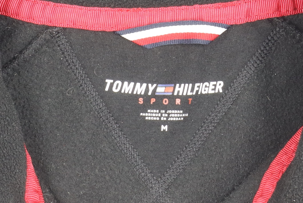 Tommy Hilfiger Women's Black Fleece Jacket M