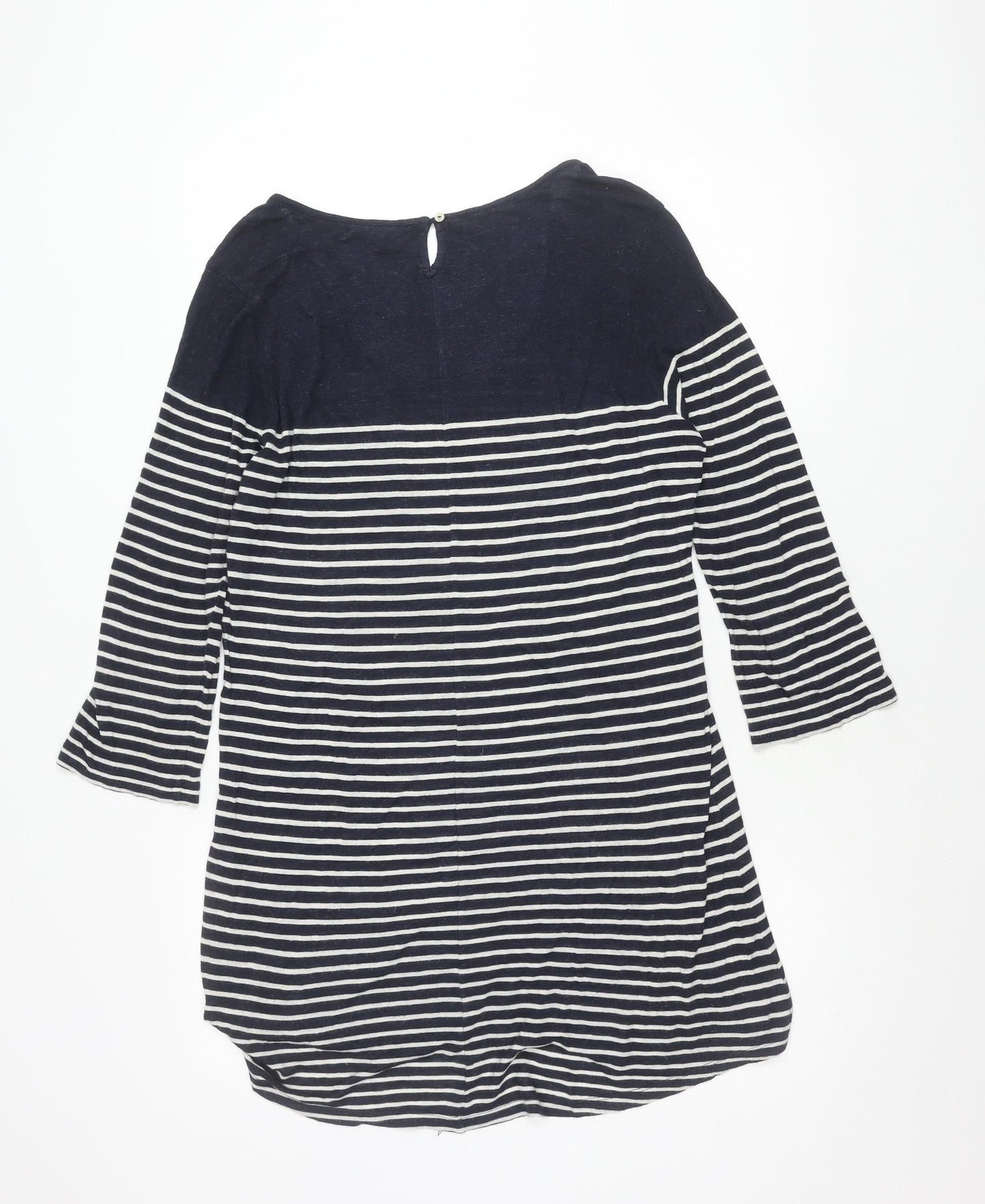 Fat Face Women's Blue Striped Top Size 12