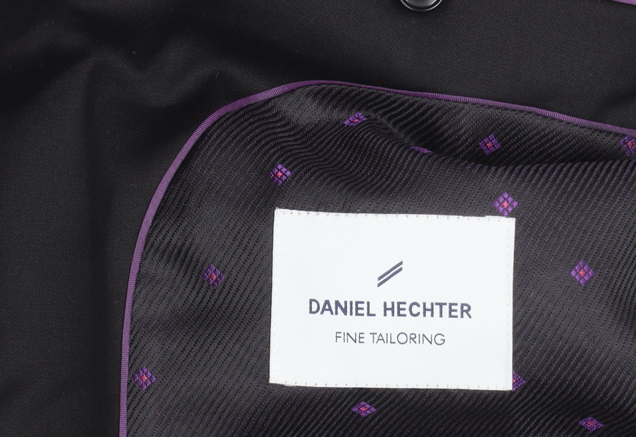 Daniel Hechter Men's Black Wool Tuxedo Jacket 40R