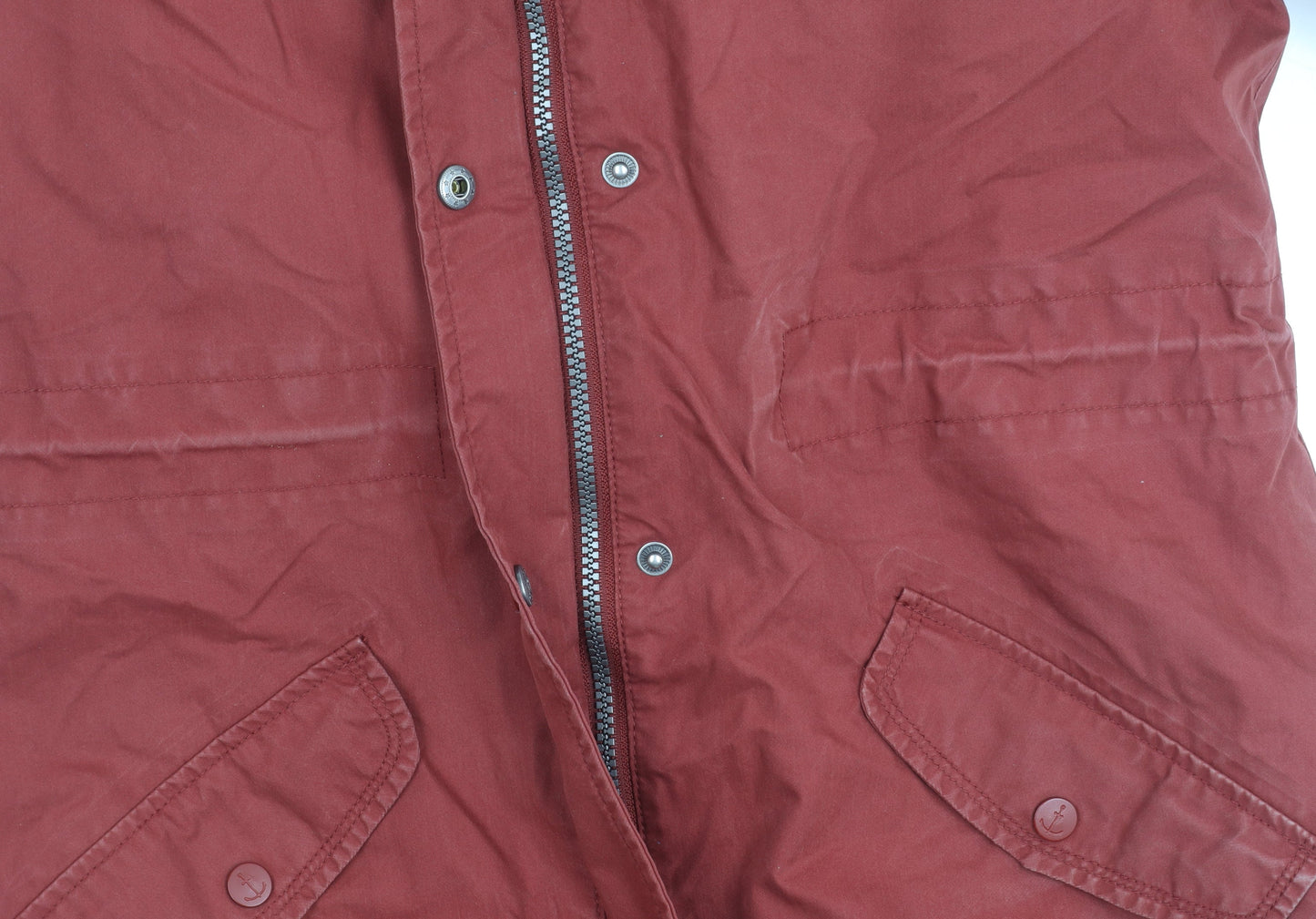 Seasalt Women’s Red Parka Jacket Size 8