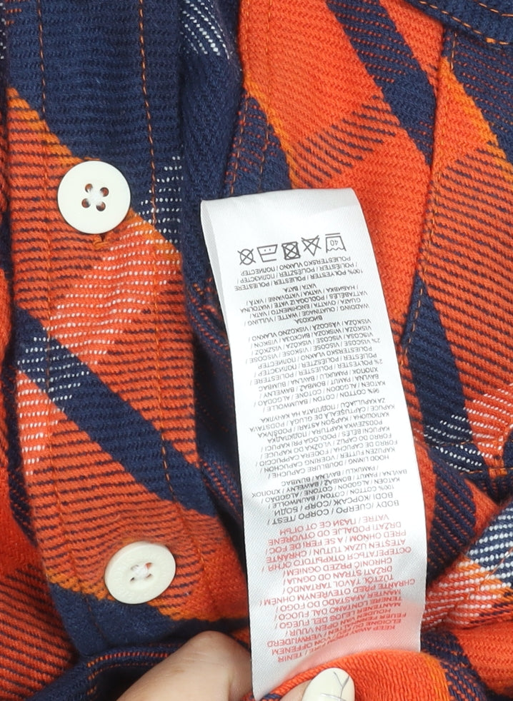 Tokyo Laundry Men's Multicoloured Check Hooded Jacket