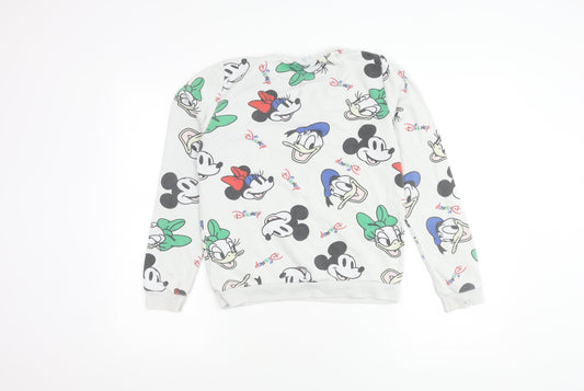 Disney Boys Mickey Pullover Sweatshirt 11-12 Years Multicoloured