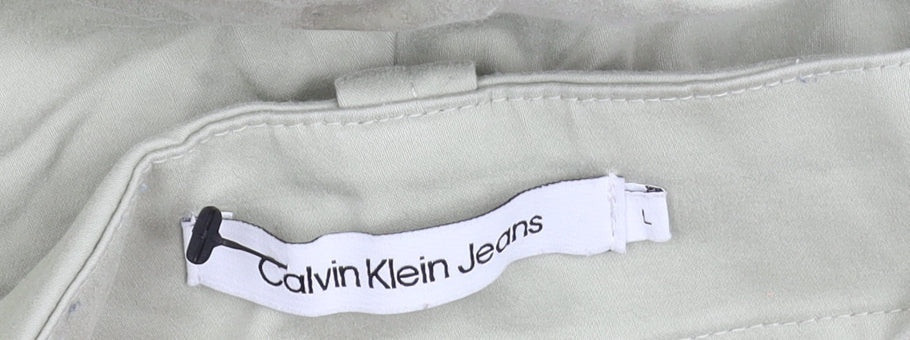 Calvin Klein Beige Cargo Trousers - Men's Size L