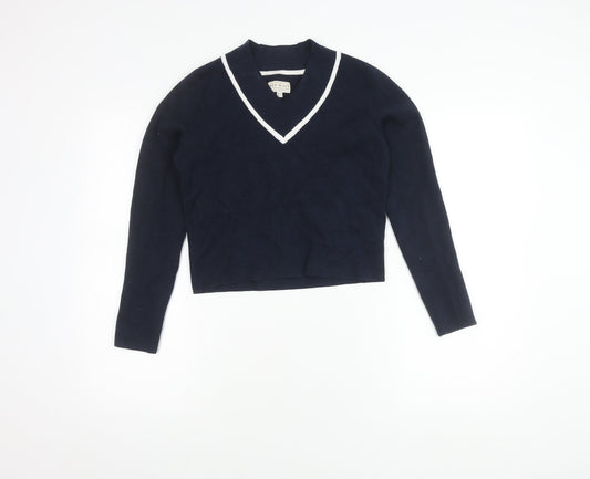 Womens UK 10 Regular Jack Wills Blue Pullover