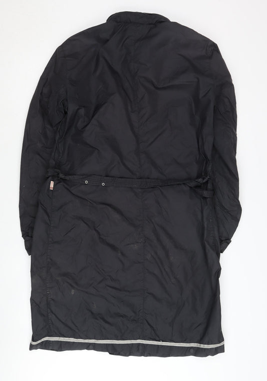 Missoni Women's Black Overcoat Size 12 Casual Stylish