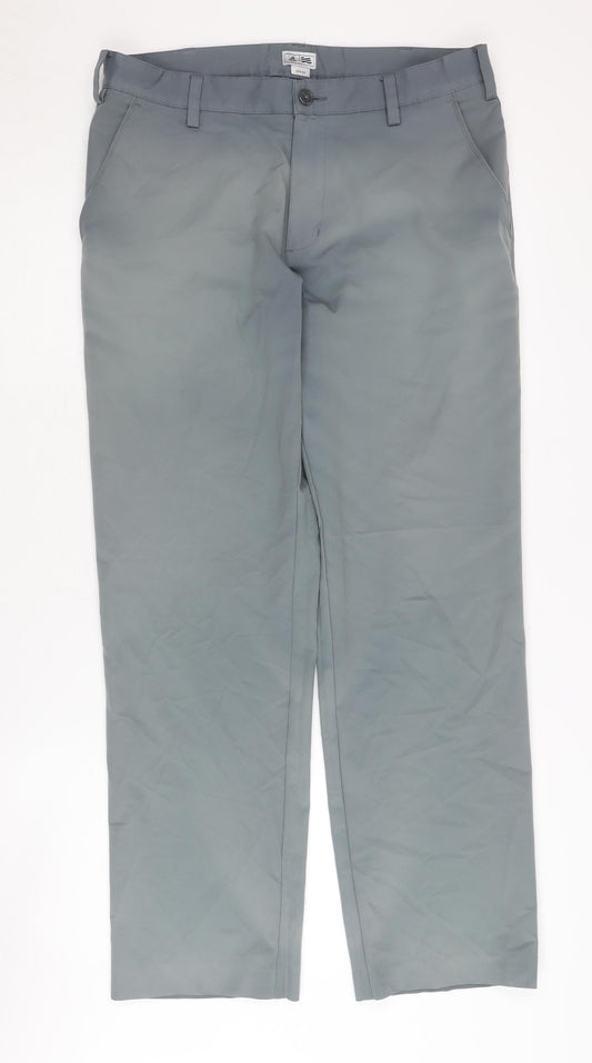 Additional front view of Adidas Men's Grey Chino Trousers 32X32