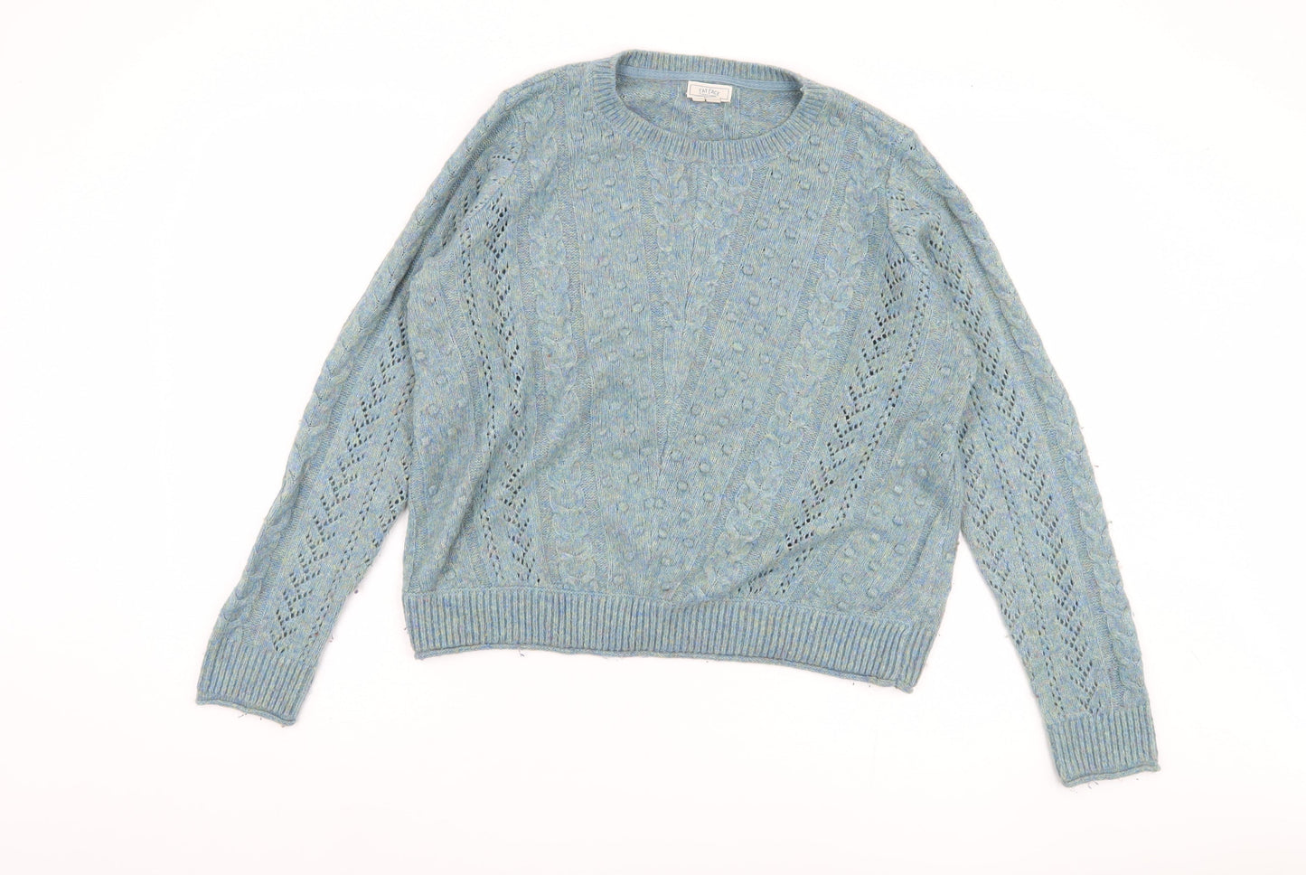Fat Face Women's Blue Pullover Jumper, Size 12