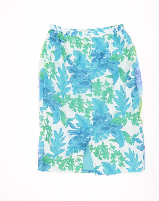 Roman Originals Women's Floral Skirt Size 16 Multicoloured