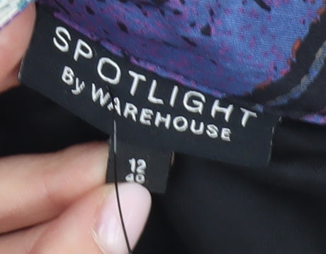 Brand and care label for Spotlight by Warehouse Women's Multicoloured Pencil Skirt, size 12