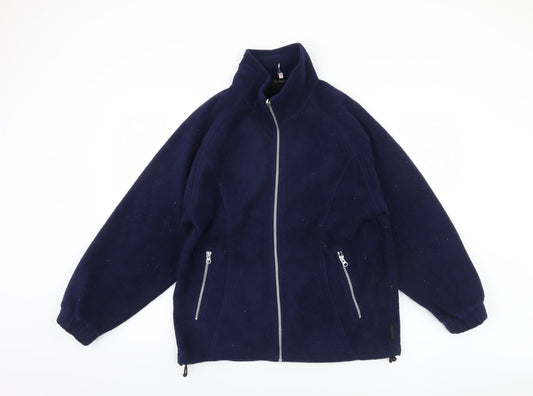 Peter Storm Men's Blue Fleece Jacket Size S