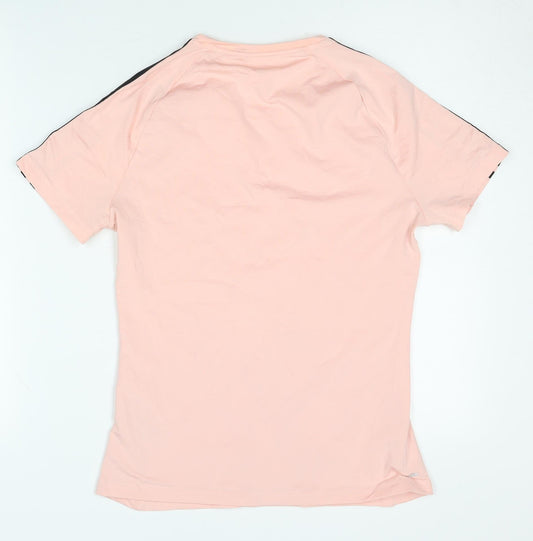 Adidas Women's Pink T-Shirt Regular Fit S