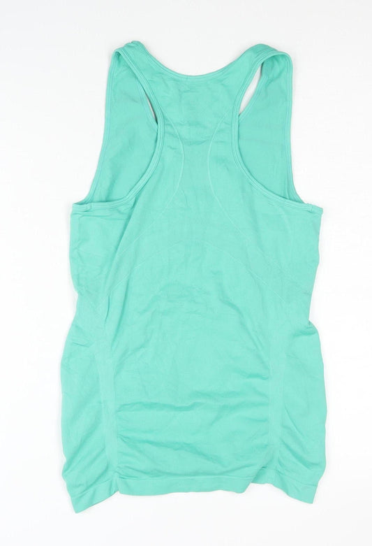 Shamp Women's Green Tank Top M - Gym & Training