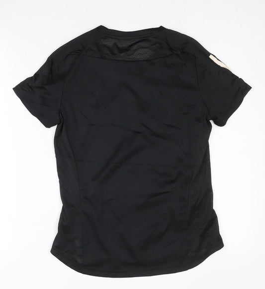 Adidas Women's Black T-Shirt, S, Running, Breathable