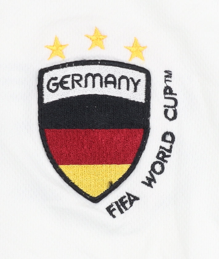 Germany Home Shirt World Cup 2006 Adults XL White Short Sleeves
