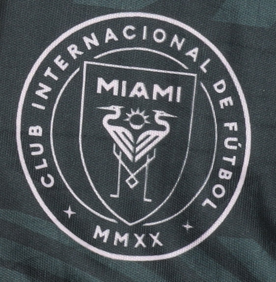 Adidas Adult Messi Black Inter Miami Shirt M Short Sleeves