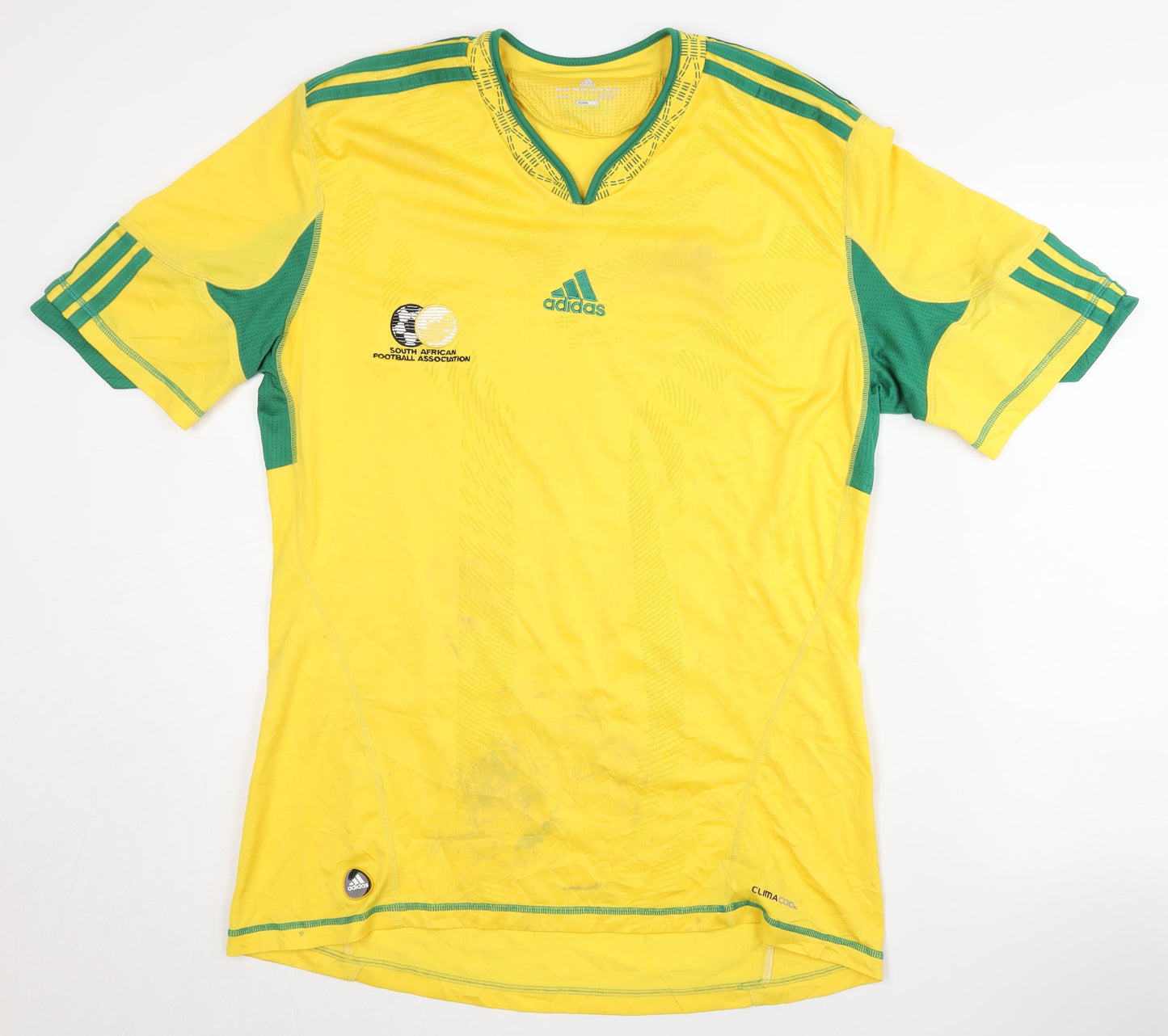 Adidas South Africa Home Shirt, Yellow, L, Adult, Good Condition