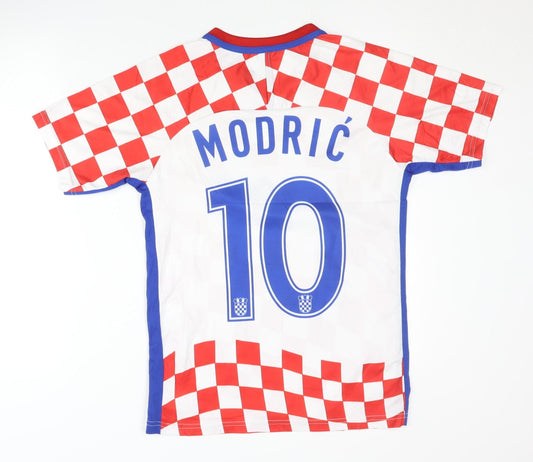 Croatia Home Football Shirt XS Red Checkered Adult