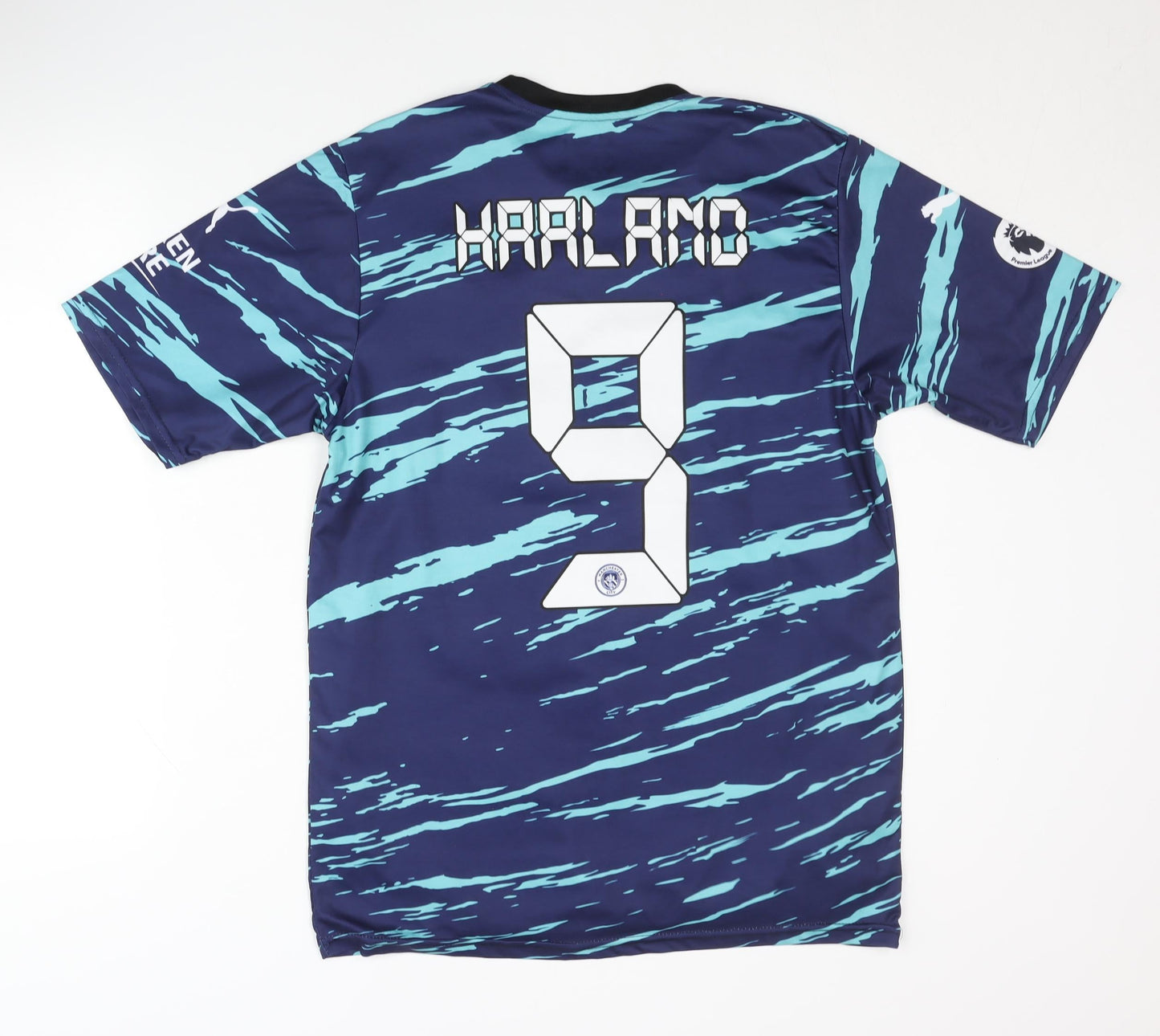 Puma Adults Blue L Manchester City Away Shirt