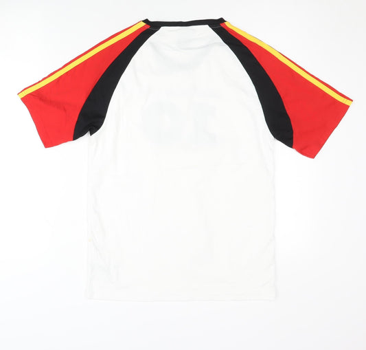Germany Home Shirt 10 White Short Sleeves Kids 14-15 Years