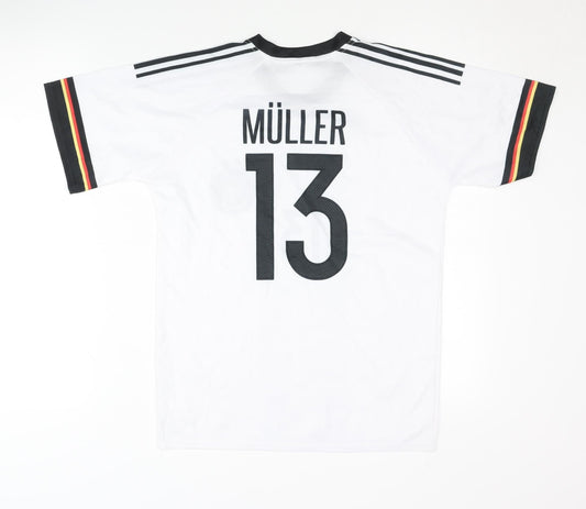 Children's Germany Home Shirt 11-12 Years White Müller 13