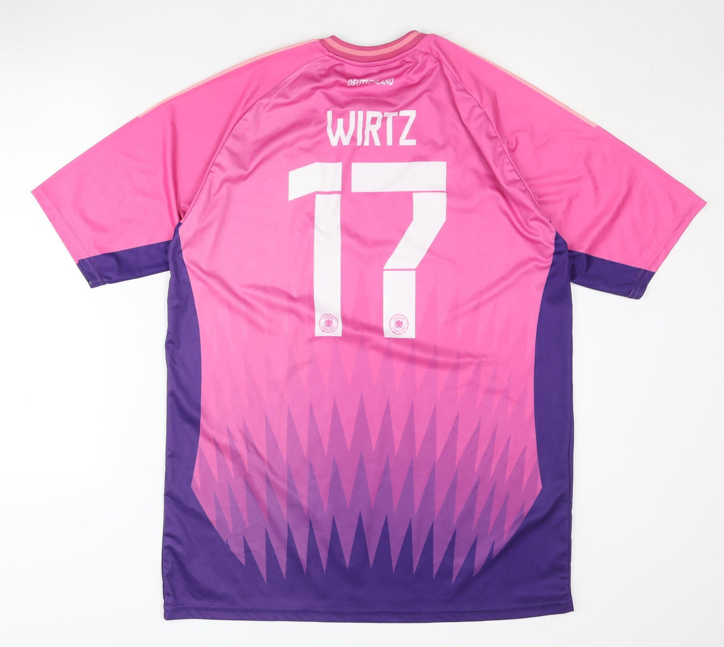 Adidas XXL Pink Goalkeepers Shirt - Adult Short Sleeve No. 17