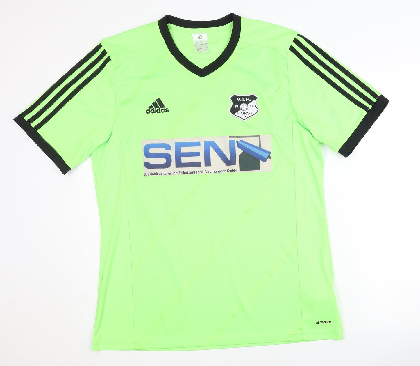 Adidas VfR Horst Adult Green Goalkeeper Shirt L