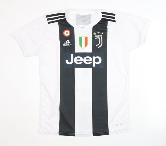 Adidas Juventus Home Shirt Ronaldo 7 Large Black Adults