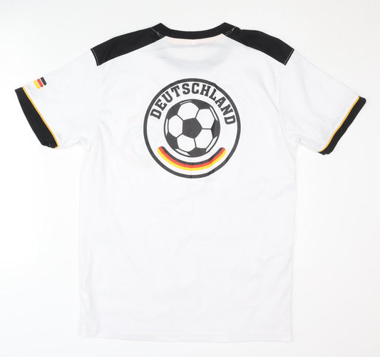 Germany Home Shirt - Adult Medium - White Short Sleeve
