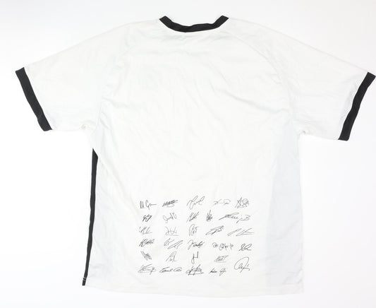 Authentic Deutscher Home Football Shirt, L/XL, White