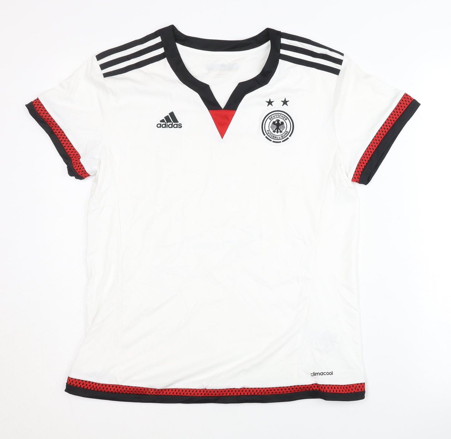 Adidas Womens White Germany Home Shirt - Good Condition