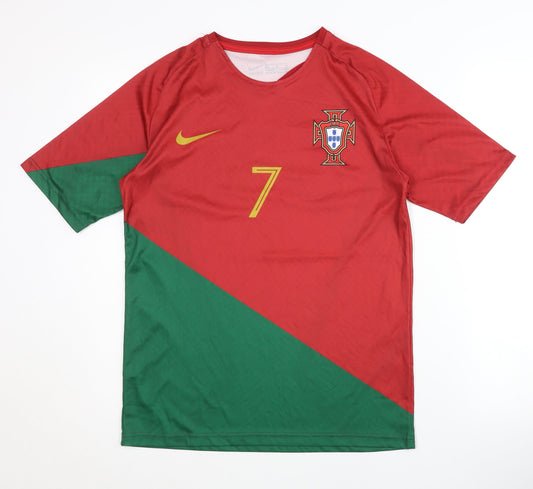 Nike Portugal Ronaldo 7 Medium Red Home Shirt