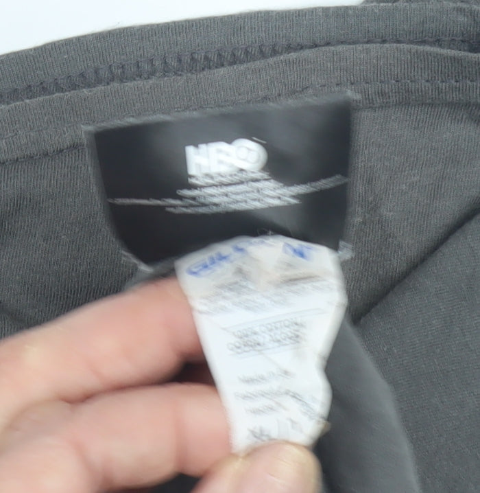 Game of Thrones Men’s Grey T-Shirt, Short Sleeve, Crew Neck