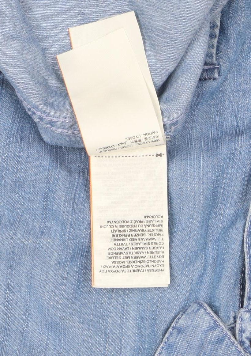 Superdry Women’s Blue XS Button-Up Chambray Shirt