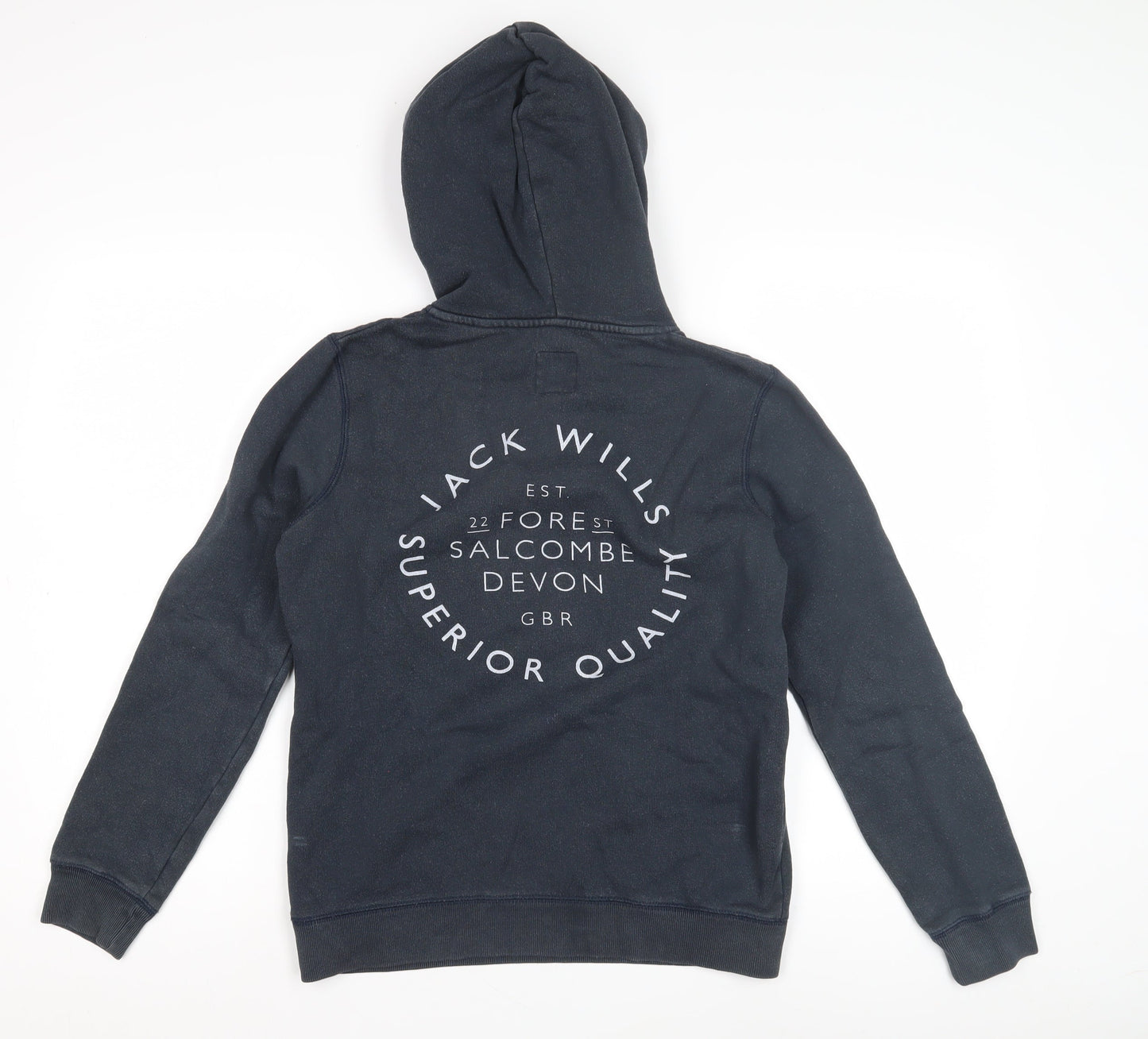 Jack Wills Women's Navy Pullover Hoodie Size 8