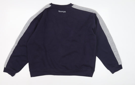 Slazenger Men's Blue L Pullover Sweatshirt