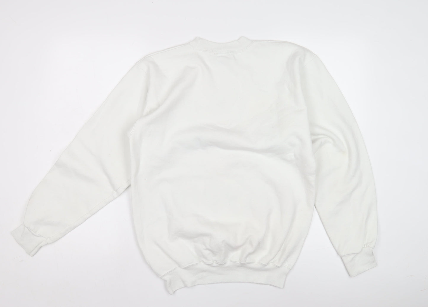 NFL Team Apparel Women White Miami Dolphins Sweatshirt M