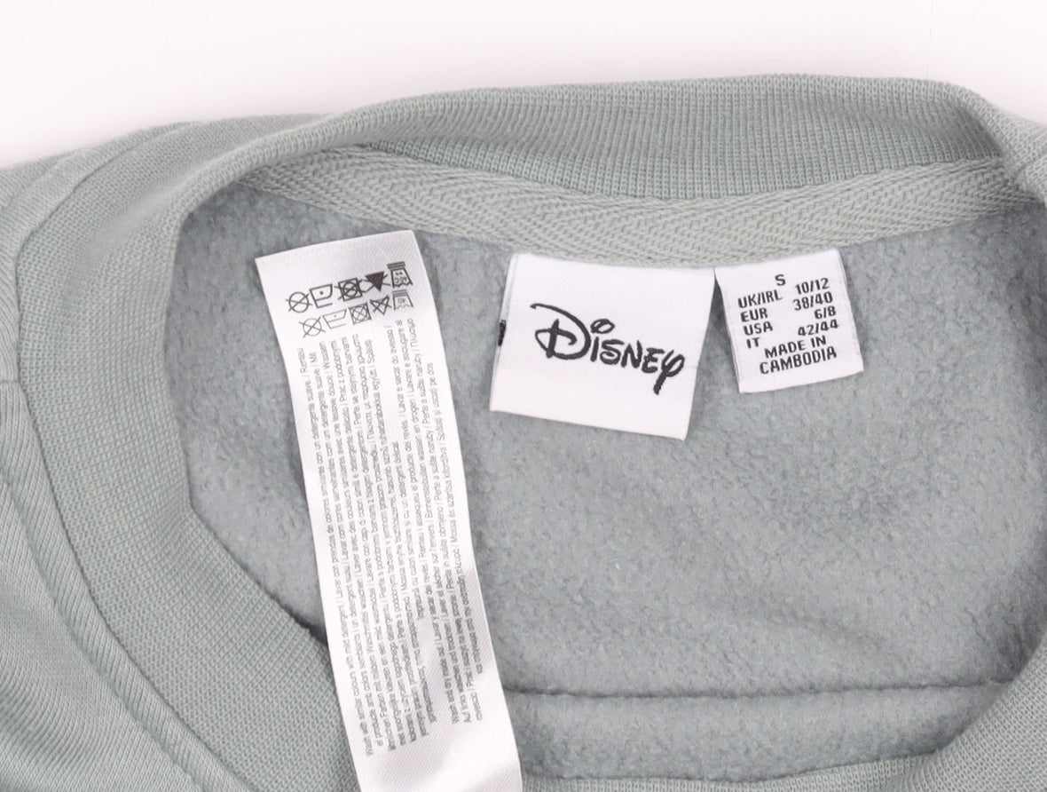 Disney Women’s Green Pullover Sweatshirt – Size S